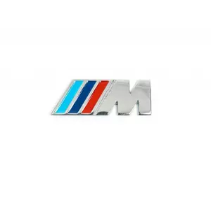 Напис М 80мм на 30мм (нержавійка) для BMW 5 серія E-34 1988-1995 рр Напис М 80мм на 30мм (нержавійка) для BMW 5 серія E-34 1988-1995 рр