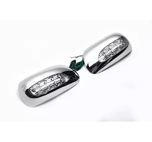 Накладки на дзеркала під LED (2002-2005, 2 шт., пласт) для Toyota Corolla років Накладки на дзеркала під LED (2002-2005, 2 шт., пласт) для Toyota Corolla років