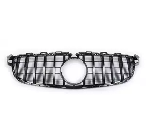 Передня решітка GT (для C63) 2014-2018, з камерою для Mercedes C-сlass W205 рр Передня решітка GT (для C63) 2014-2018, з камерою для Mercedes C-сlass W205 рр