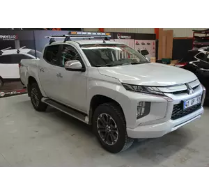 Перемички на гладку дах (2 шт, Asaf V4) для Fiat Fullback 2016-2024 рр Перемички на гладку дах (2 шт, Asaf V4) для Fiat Fullback 2016-2024 рр