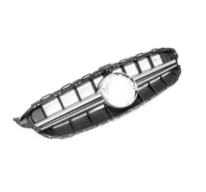 Передня решітка E63-design 2018-2024, з камерою для Mercedes C-сlass W205 рр Передня решітка E63-design 2018-2024, з камерою для Mercedes C-сlass W205 рр