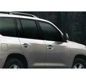 Накладки на ручки (4 шт., нерж.) для Lexus LX570/450d Накладки на ручки (4 шт., нерж.) для Lexus LX570/450d