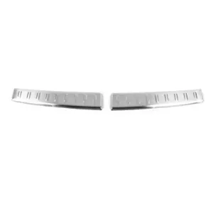 Накладка на задній поріг (Матовий) Carmos (2 шт, нерж.) для Mercedes EQB Накладка на задній поріг (Матовий) Carmos (2 шт, нерж.) для Mercedes EQB