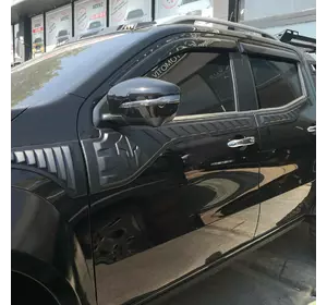 Верхній молдинг двері (6 шт, ABS) для Mercedes X class Верхній молдинг двері (6 шт, ABS) для Mercedes X class