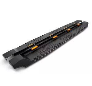 Бокові пороги Dakar V1 з LED (2 шт, метал) для Mercedes X class Бокові пороги Dakar V1 з LED (2 шт, метал) для Mercedes X class