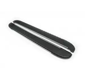 Бокові пороги Bosphore Grey (2 шт., Алюміній) для Fiat Panda 2011-2024 Бокові пороги Bosphore Grey (2 шт., Алюміній) для Fiat Panda 2011-2024