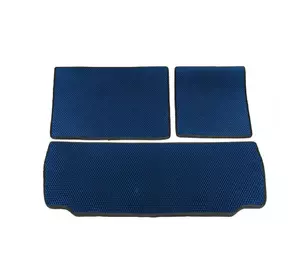 Килимки багажника (EVA, Синій) для Toyota Sequoia