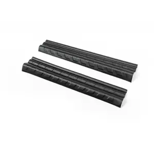 Накладки на пороги EuroCap (2 шт, ABS) для Mercedes Sprinter W906 2006-2018 рр Накладки на пороги EuroCap (2 шт, ABS) для Mercedes Sprinter W906 2006-2018 рр