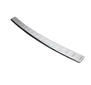 Накладка на задній бампер (SW, глянець, нерж) для Mercedes C-class W204 2007-2015рр Накладка на задній бампер (SW, глянець, нерж) для Mercedes C-class W204 2007-2015рр