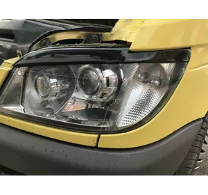 Війки (ABS, чорні) Чорний мат для Mercedes Sprinter W901-905 1995-2006 рр Війки (ABS, чорні) Чорний мат для Mercedes Sprinter W901-905 1995-2006 рр