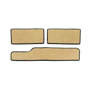 Поліуретанові килимки на пороги (3 шт, EVA, Бежевий) для Mercedes Sprinter W901-905 1995-2006 рр Поліуретанові килимки на пороги (3 шт, EVA, Бежевий) для Mercedes Sprinter W901-905 1995-2006 рр