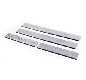 Накладки на пороги (4 шт., Carmos V1) для BMW 5 серія E-34 1988-1995 рр Накладки на пороги (4 шт., Carmos V1) для BMW 5 серія E-34 1988-1995 рр