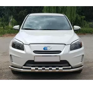 Передній захист ST015 (нерж.) для Toyota Rav 4 2006-2013 років Передній захист ST015 (нерж.) для Toyota Rav 4 2006-2013 років