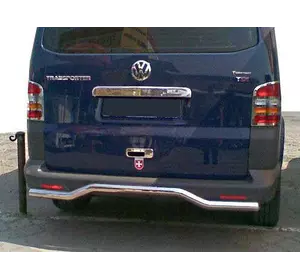 Задня дуга хвиля (нерж) для Volkswagen T5 Multivan 2003-2010 рр Задня дуга хвиля (нерж) для Volkswagen T5 Multivan 2003-2010 рр