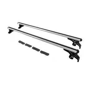 Автобагажник для гладкого даху Oluksuz V4 (хром, пара) для Peugeot 301 Автобагажник для гладкого даху Oluksuz V4 (хром, пара) для Peugeot 301