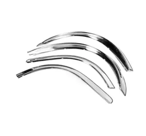 Накладки на арки (4 шт, нерж) для Mercedes Vito W638 1996-2003 років Накладки на арки (4 шт, нерж) для Mercedes Vito W638 1996-2003 років